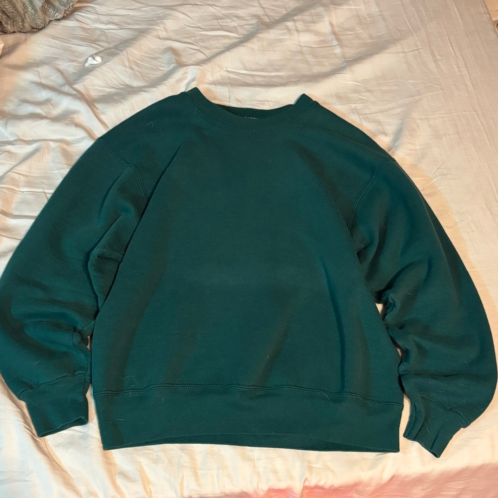 Dark Green Crewneck Sweatshirt